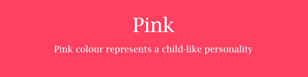 meaning of pink color in japanese