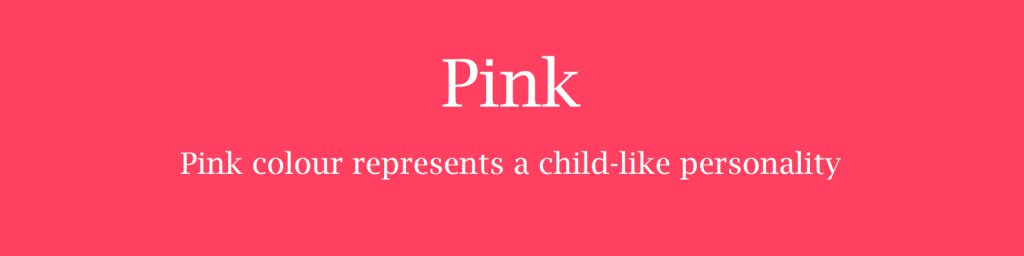 meaning of pink color in japanese