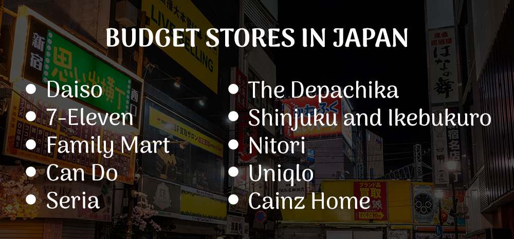 stores in japan