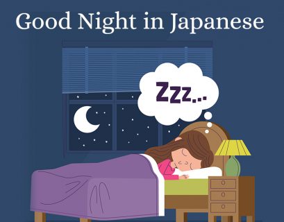 good night in japanese