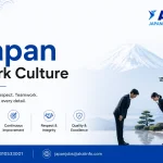 Japan's disciplined work culture.