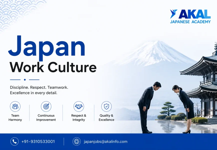 Japan's disciplined work culture.