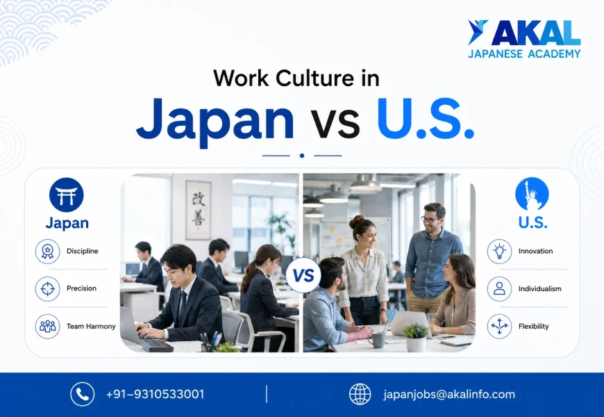 work culture in japan vs us